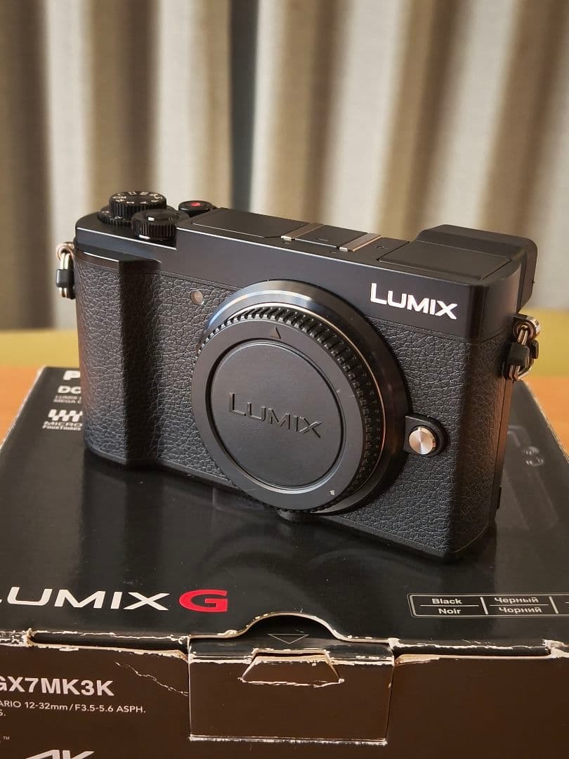 【撮影回数3800、レンズ3本】Panasonic DC-GX7MK3 ブラック
