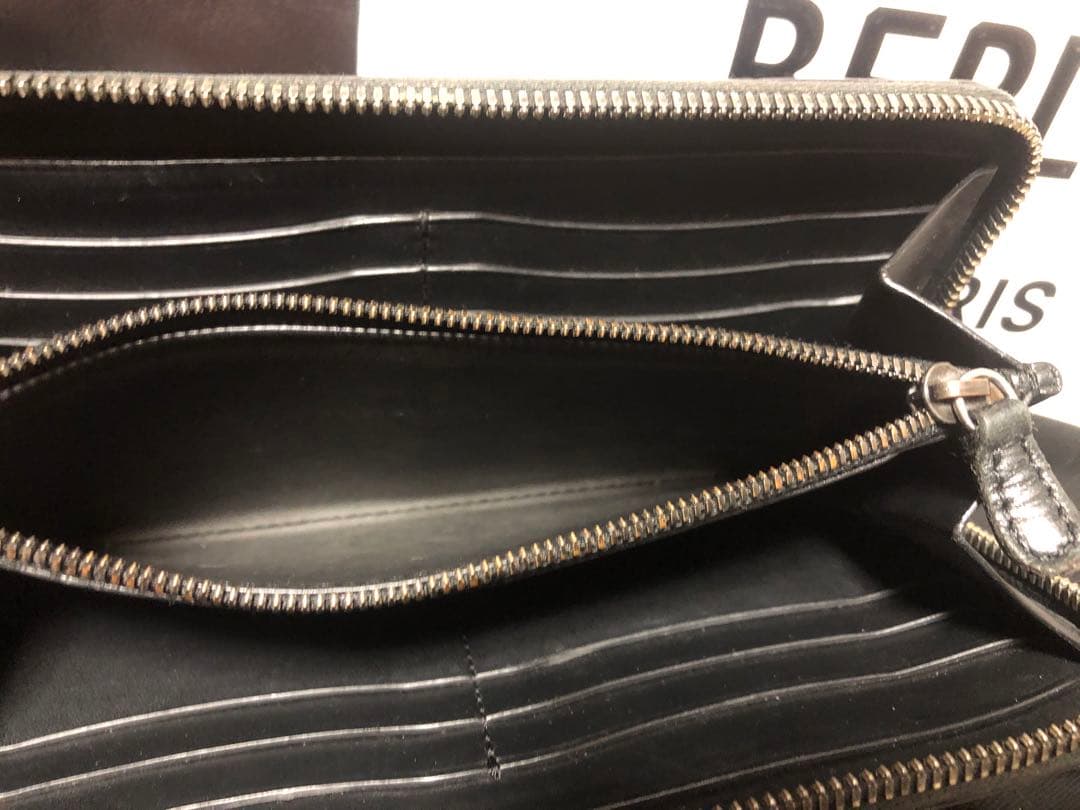 ☆美品☆ベルルッティ イタウバ　長財布　ブルー　　ゴールデン　価203,500円