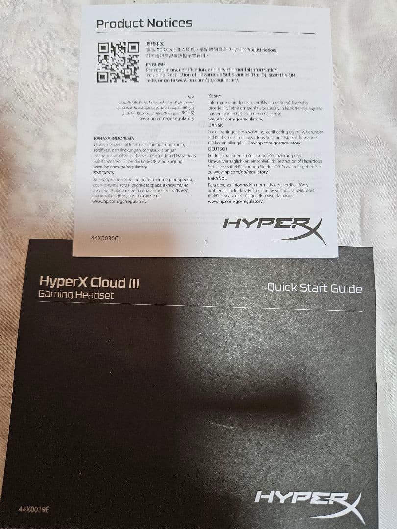 HYPERX CLOUD Ⅲ　ゲーミングヘッドホン　有線