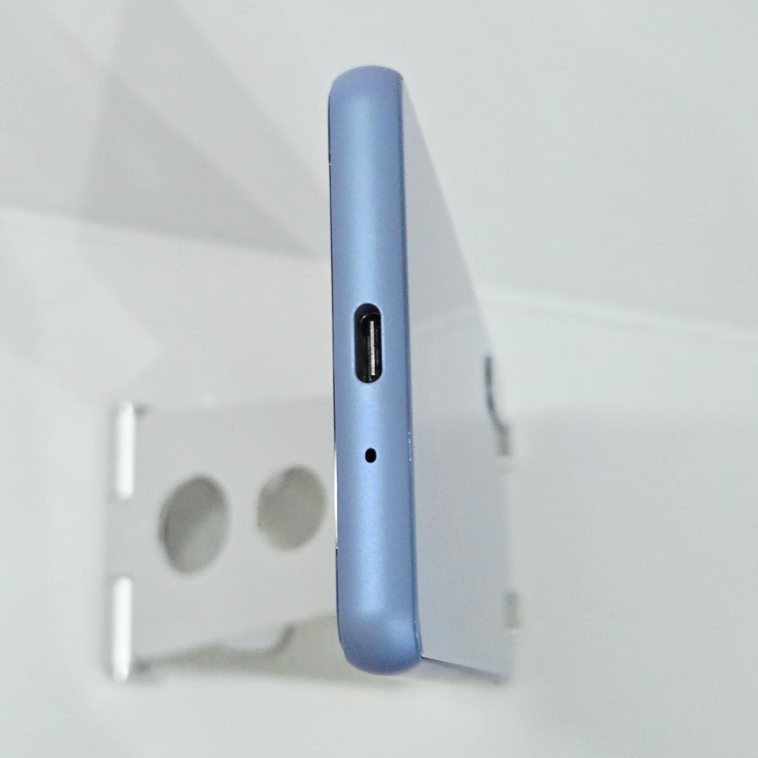 01 Xperia 10 ⅲ ブルー SIMフリー 極美品