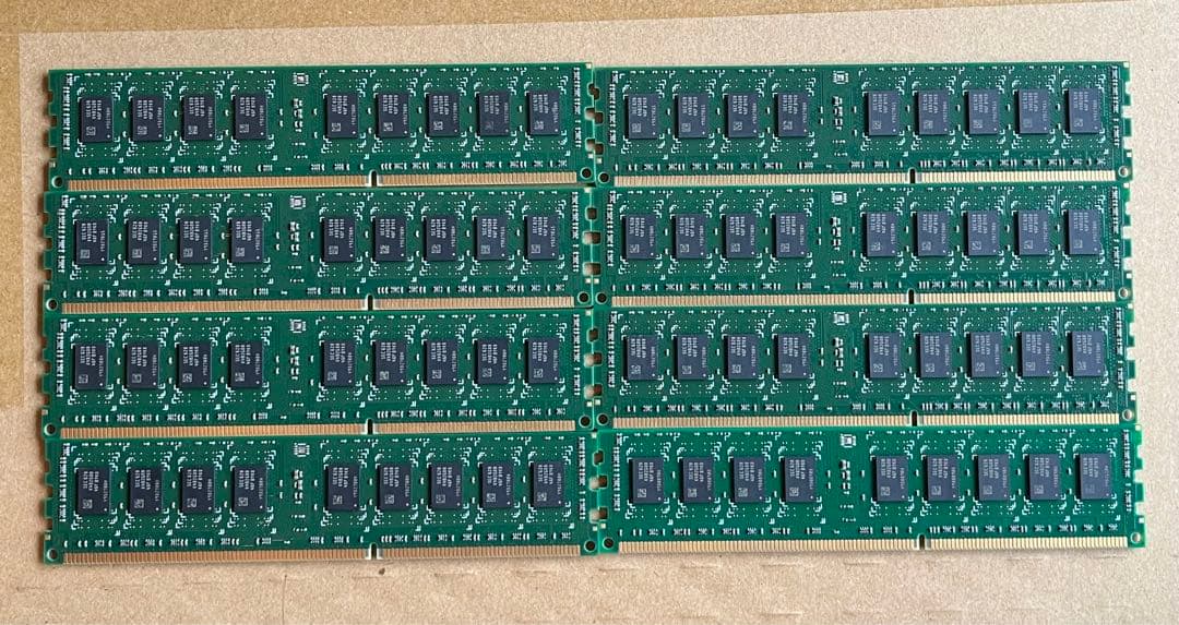 32GB サーバー用 ACTICA 8枚 ACT4GHR72P8H1600S