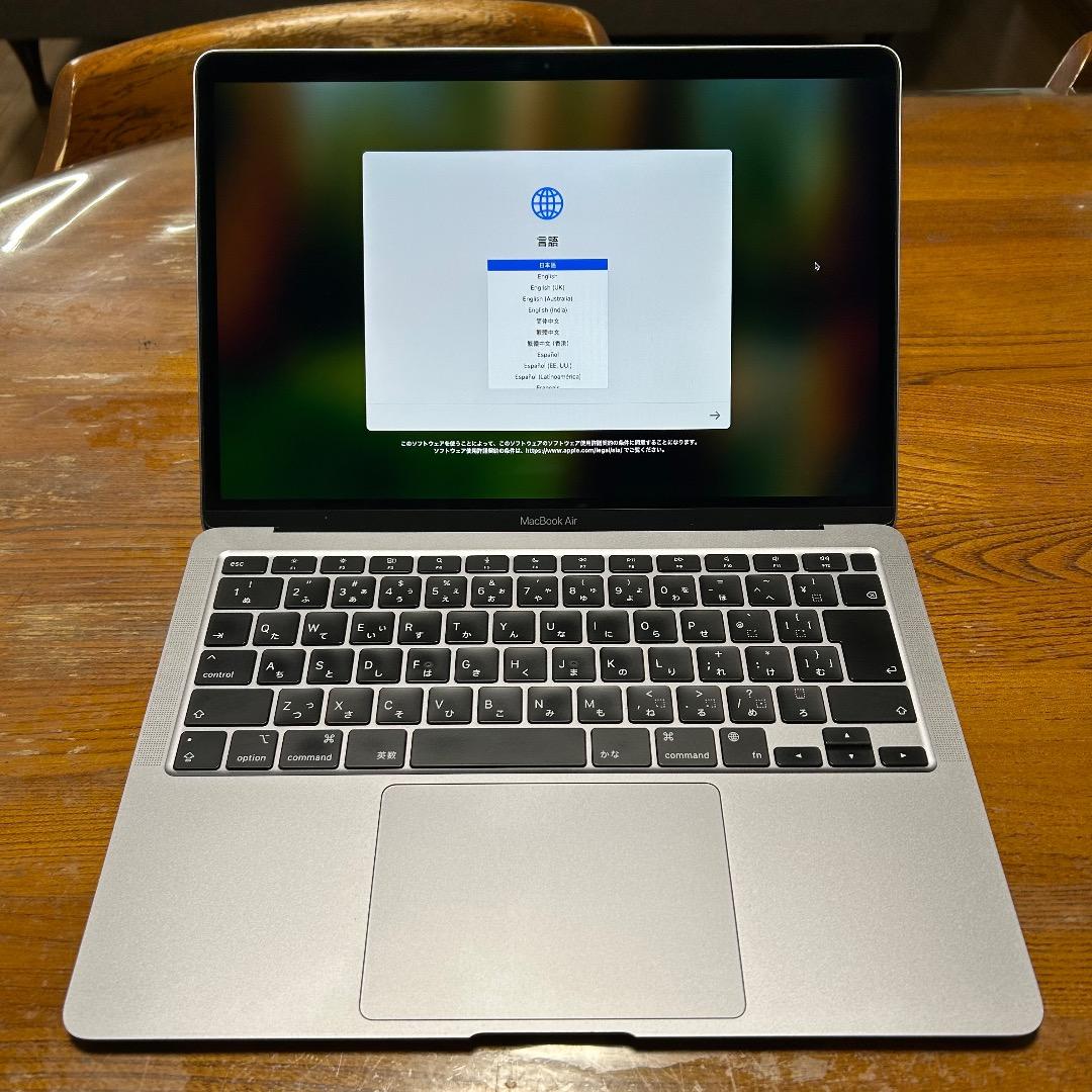 M1 MacBook Air 16GB 1TB 13インチ スペースグレイ
