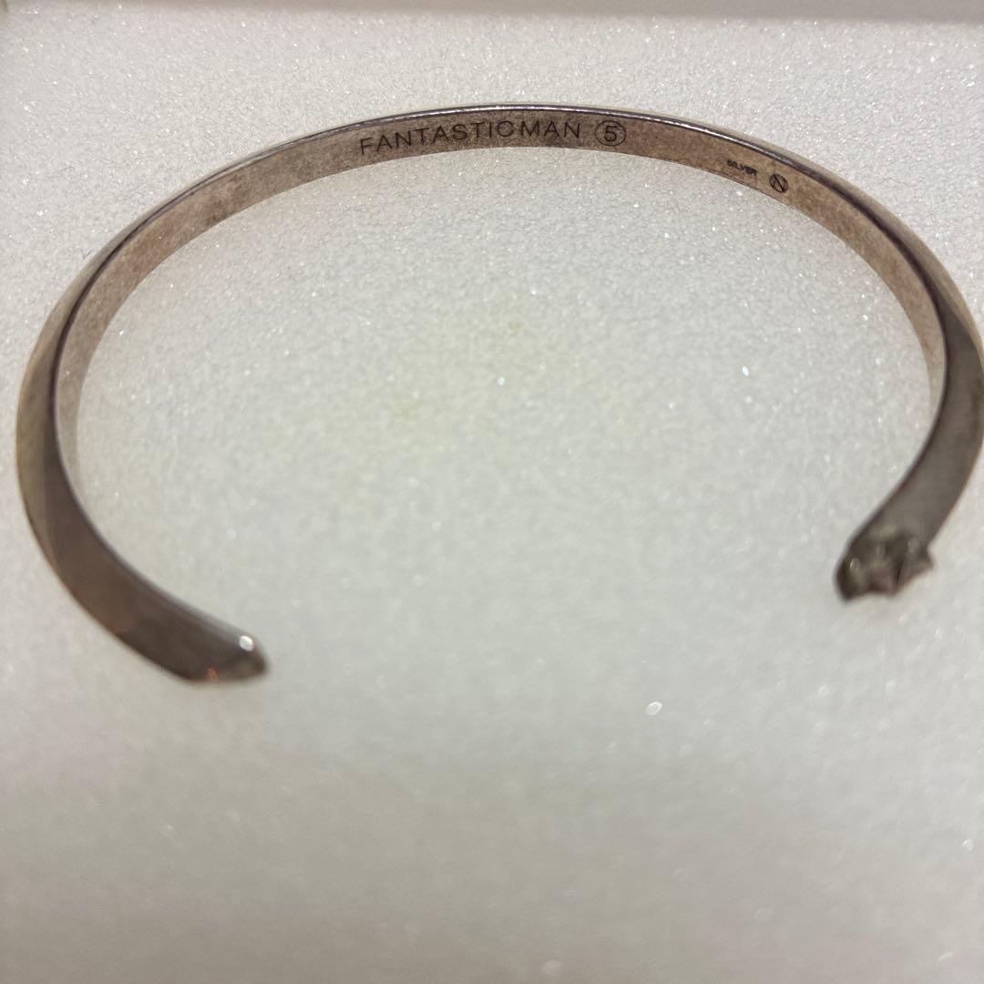 FANTASTICMAN シルバー　スターブレスレット/バングル 約6.5cm