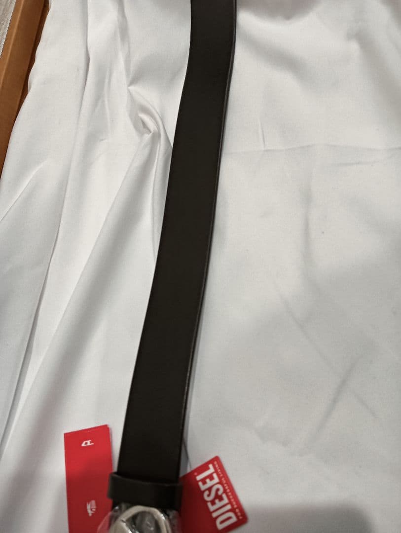 DIESEL ディーゼル ベルト X08727 PR666 ブラック 70サイズ