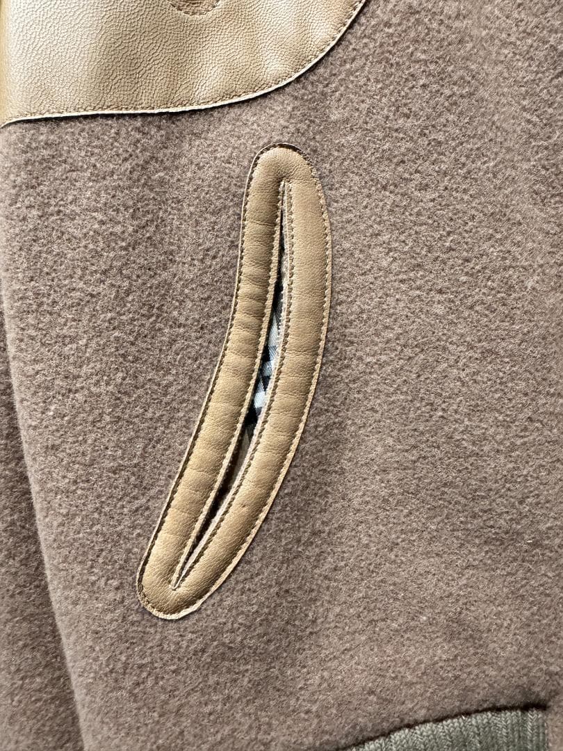 BURBERRY BLACK LABEL ライダースジャケット　ベージュ　M