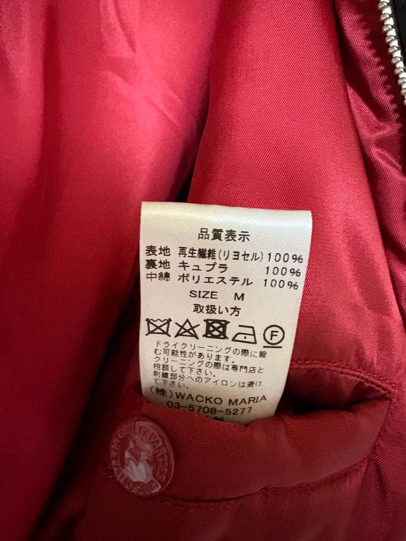 WACKO MARIA×WOLF'S HEAD SKA JACKET