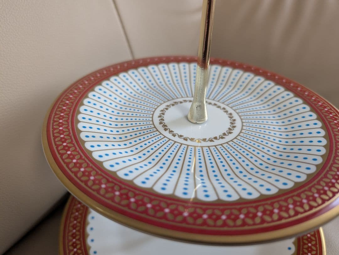 ウェッジウッド　クィーンオブハート　アフタヌーンティー　ケーキスタンド