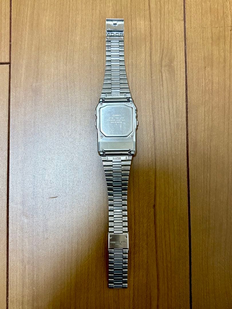 CASIO カシオ データバンクDBCー610 シルバー　電池交換済
