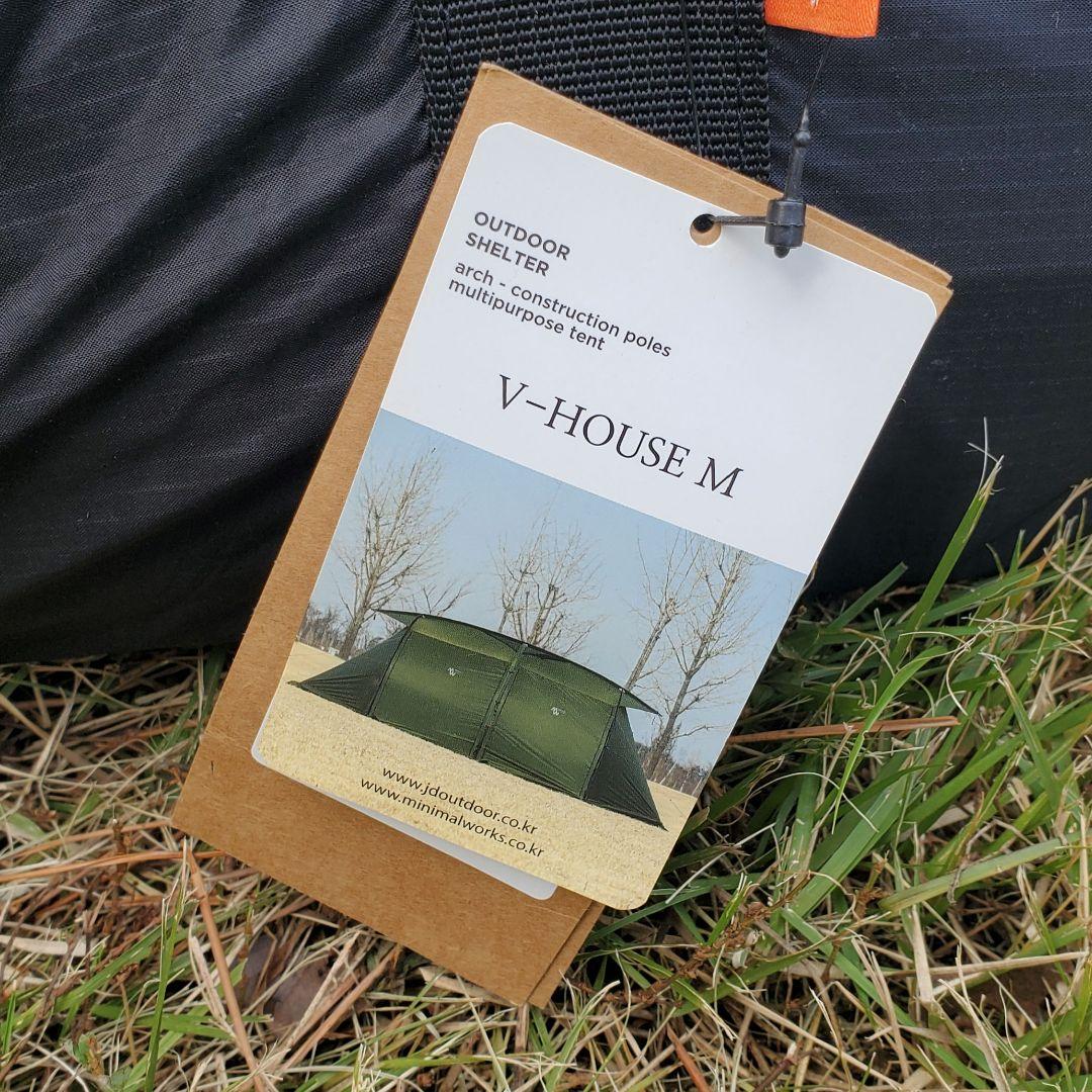 MINIMAL WORKS ミニマルワークス V HOUSE M BLACK