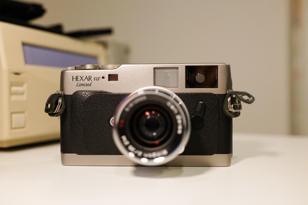 フィルムカメラ Konica HEXAR RF Limited + Zeiss ZM 35 F2