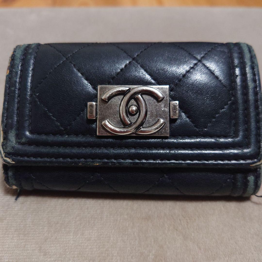 希少★CHANEL キーケース ブラック