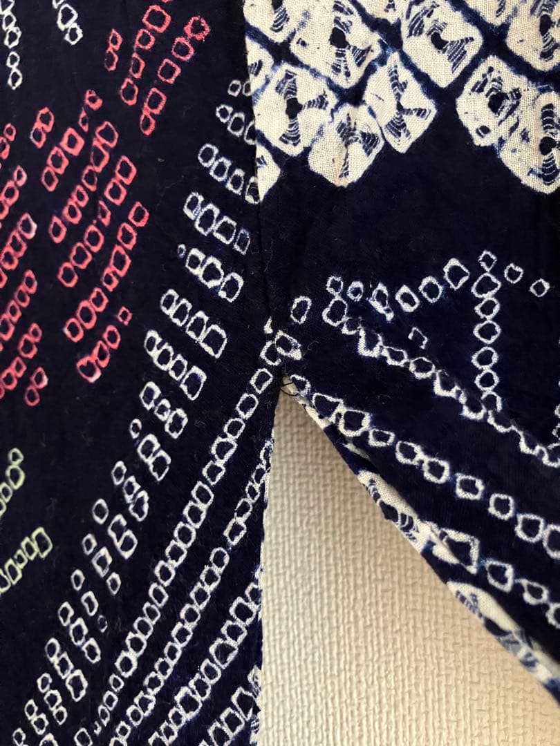 有松絞り　浴衣　トールサイズ　163cm