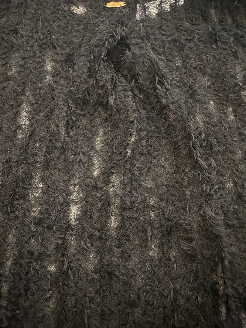 イデアルーチェ　チュールシャギープルオーバー　ネイビー