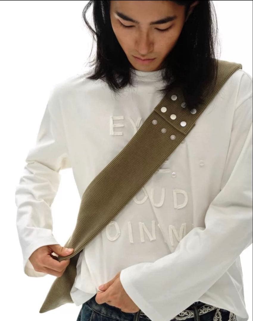 バッグ oinimi corduroy studs shoulder bag