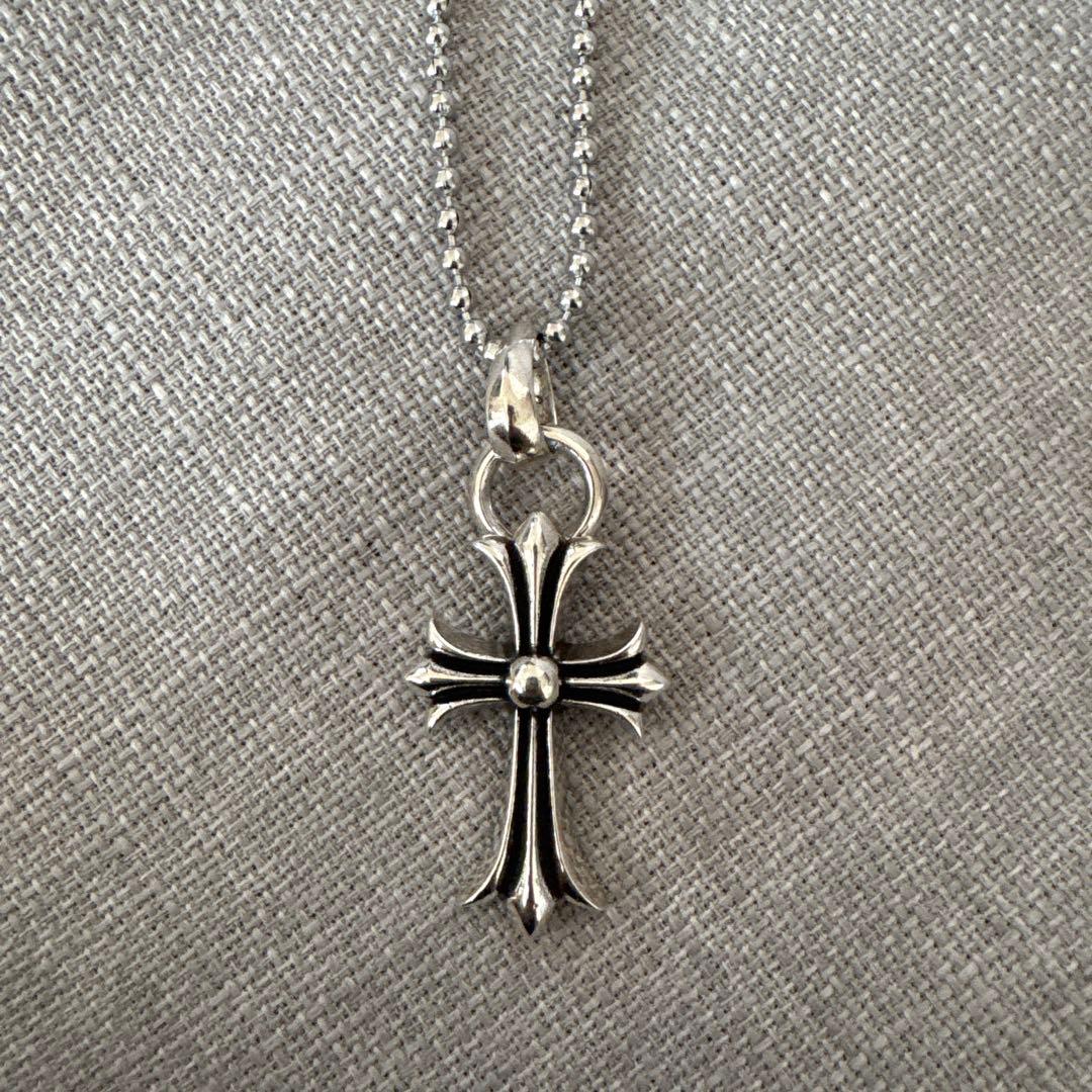 シルバー925製クロスネックレス