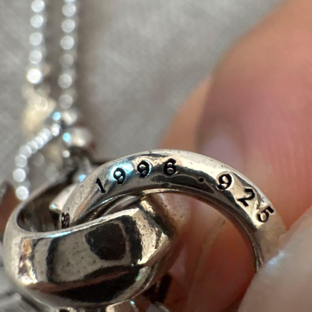 シルバー925製クロスネックレス