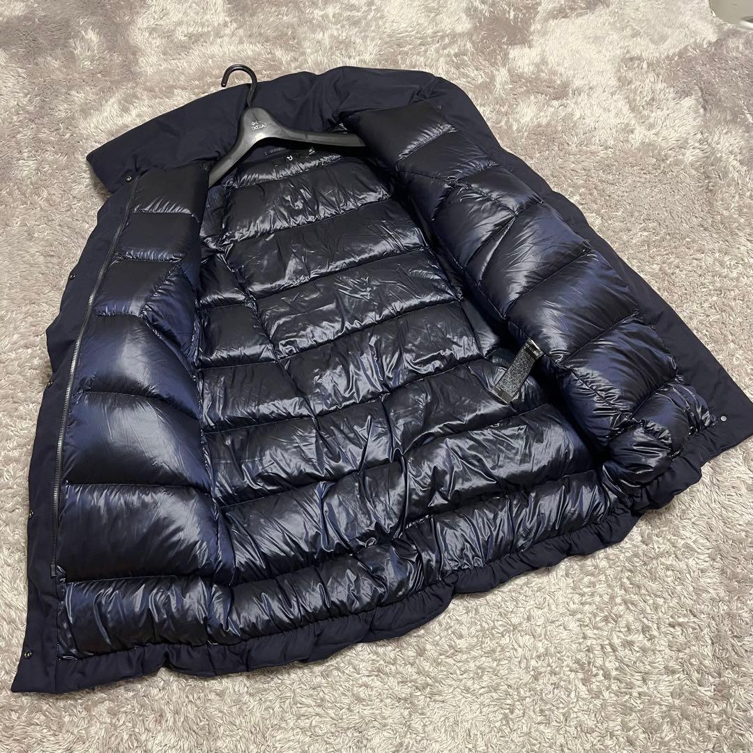 極美品　ユニクロ　ジルサンダー　ハイブリッド　ダウン　コート ネイビー