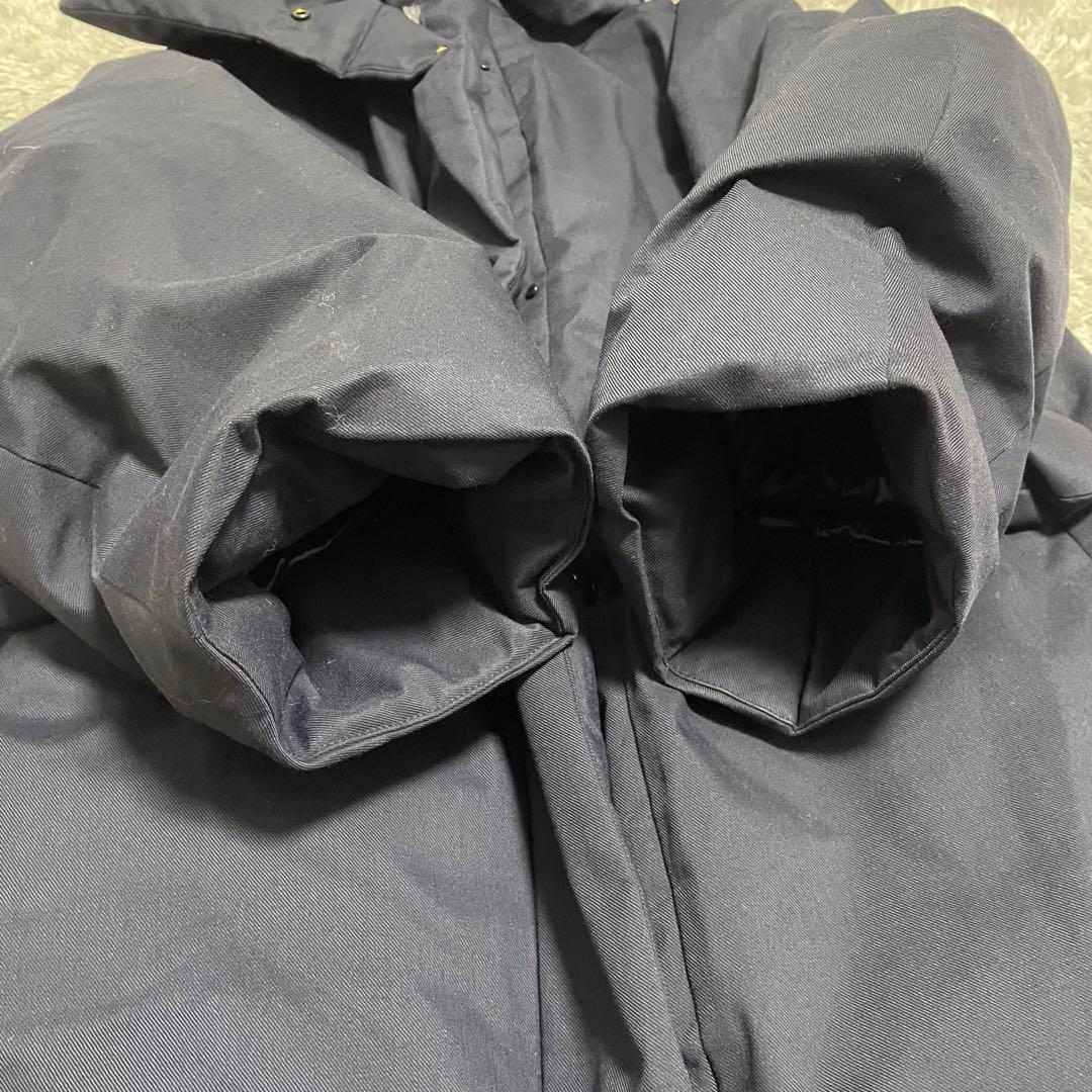 極美品　ユニクロ　ジルサンダー　ハイブリッド　ダウン　コート ネイビー