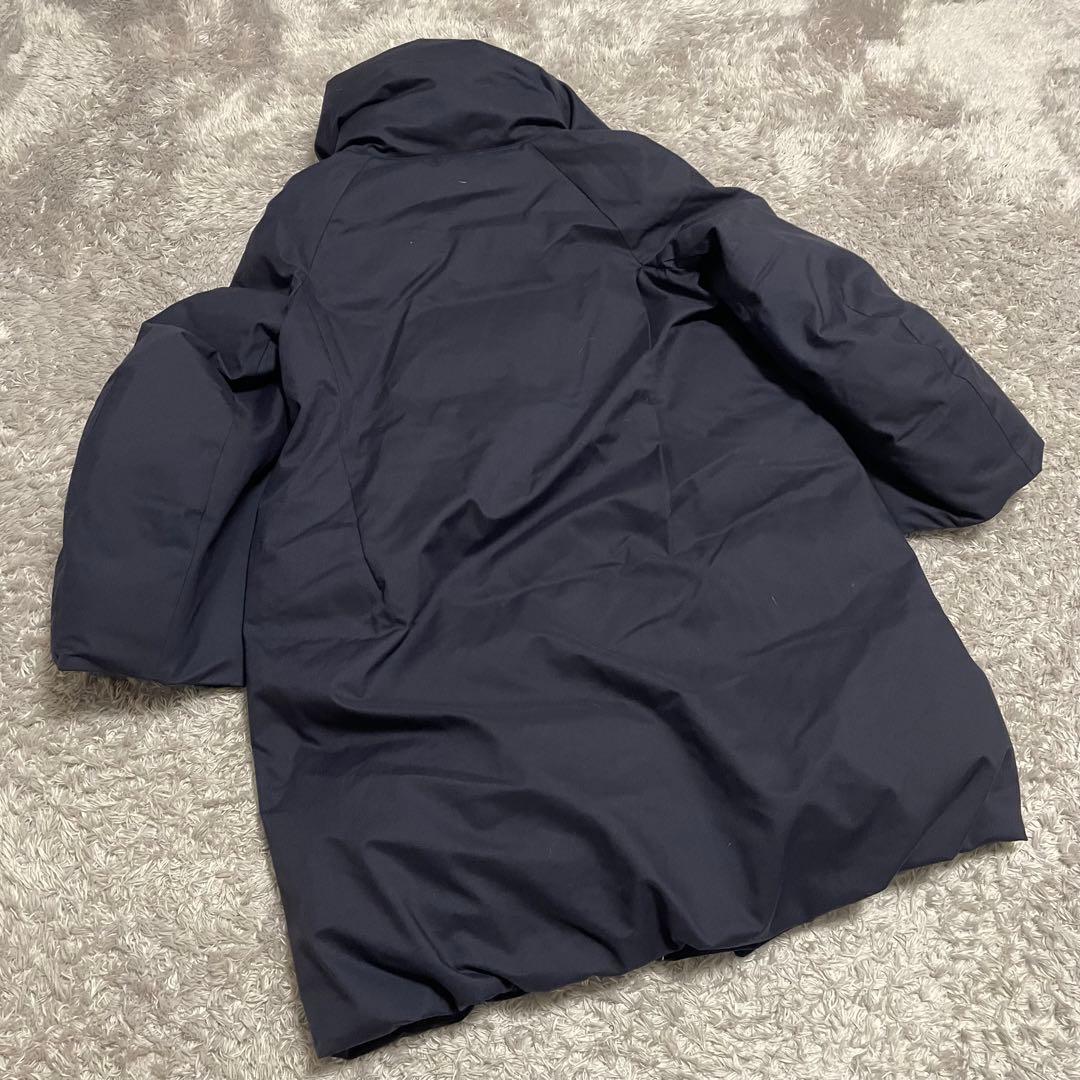 極美品　ユニクロ　ジルサンダー　ハイブリッド　ダウン　コート ネイビー