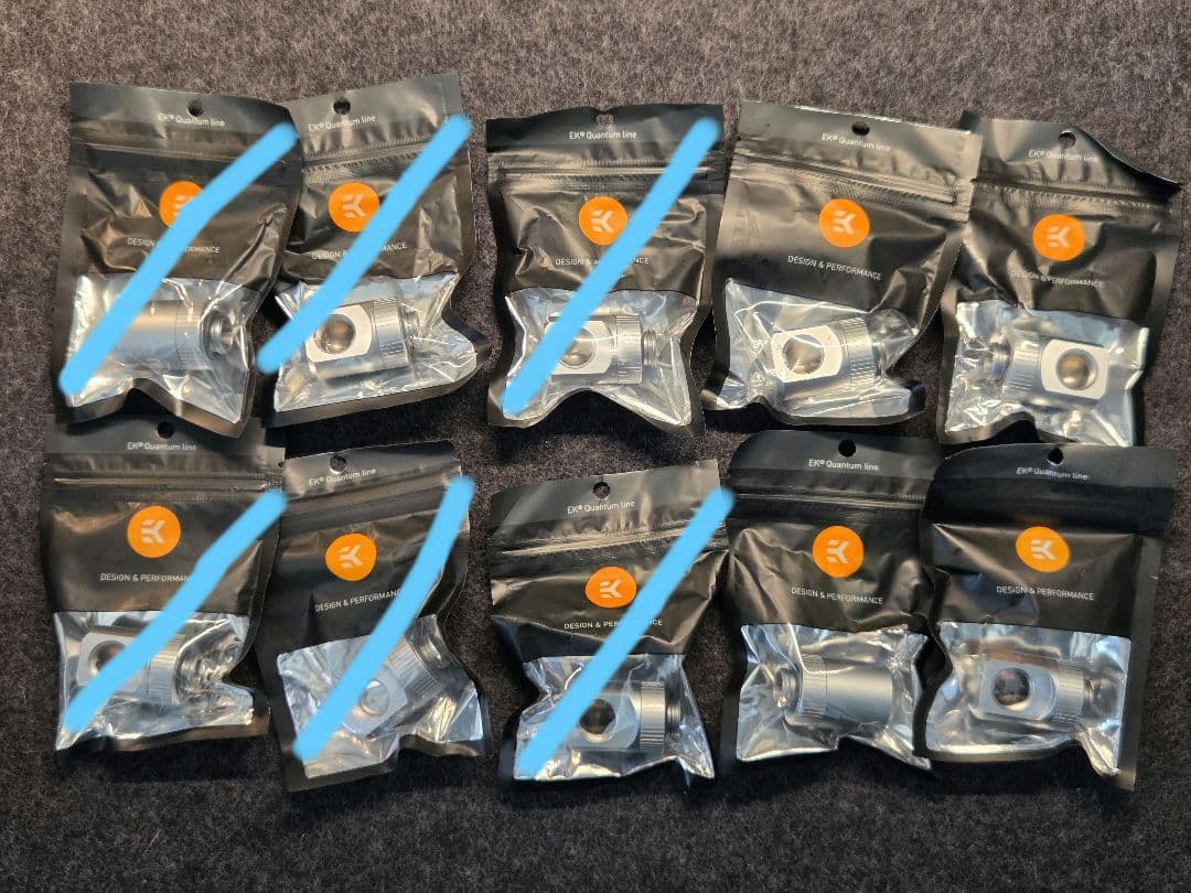 【新品】EK-Quantum Rotary 90° 10個セット