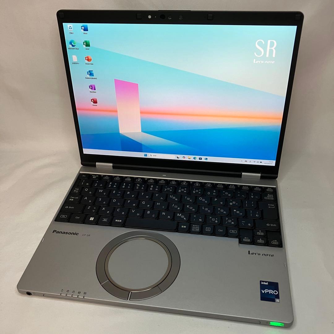 美品 累積 210時間 Let's note SR4 第13世代 i5 16GB