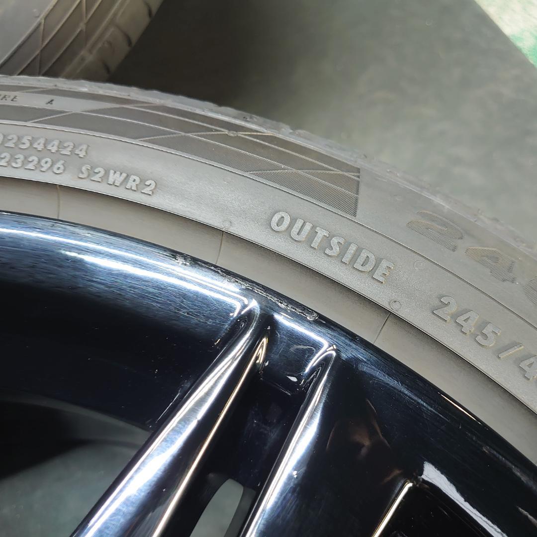 アウディ 8W A5 純正 245/40R18 Sライン PCD112/+29