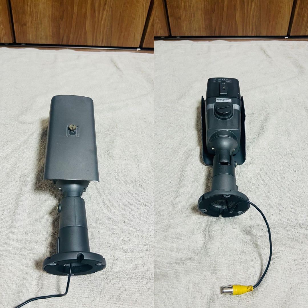 【高画質】フルHD防犯カメラ一式セット(レコーダー カメラ3台 電源ユニット)