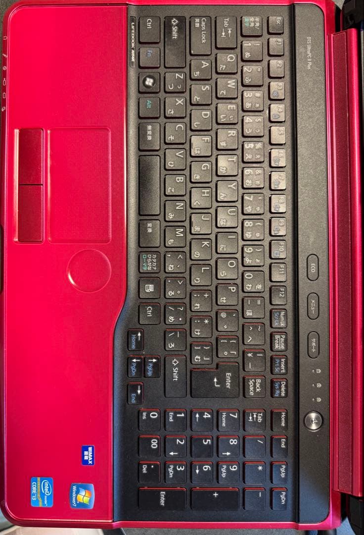 秒速起動　Fujitsu ピンク SSD512GB RAM16GB