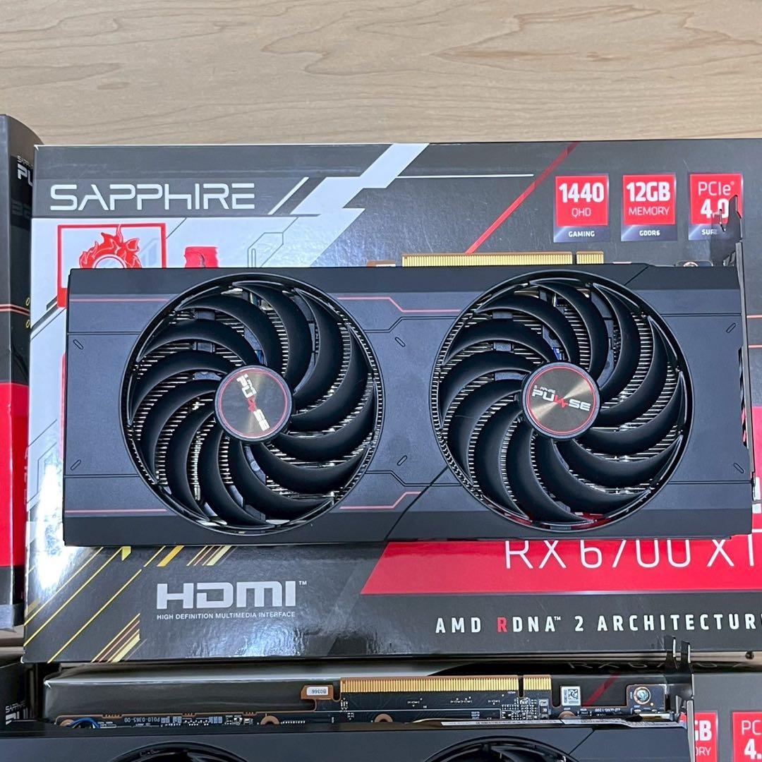 RX6700XT マイニング落ち ７枚セット luffy