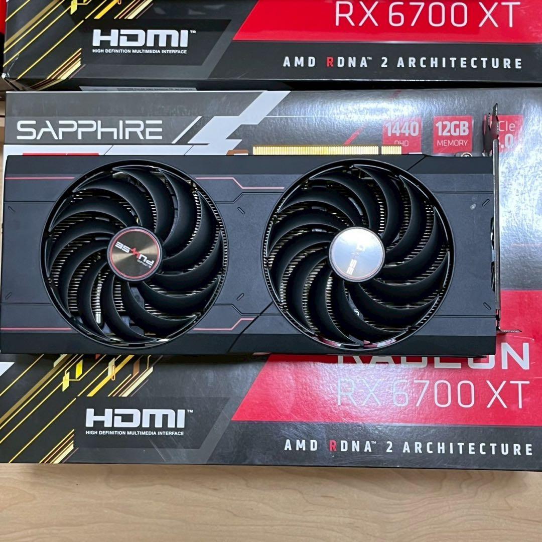 RX6700XT マイニング落ち ７枚セット luffy