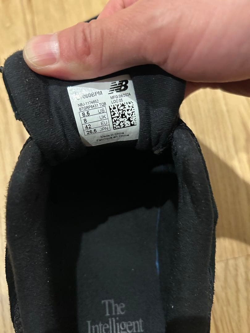 美品　New Balance 90\60 ブラック　26.5