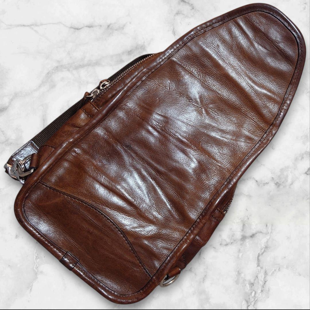 【極美品】Daniel&Bob PIPPO ローディーレザー ボディバッグ