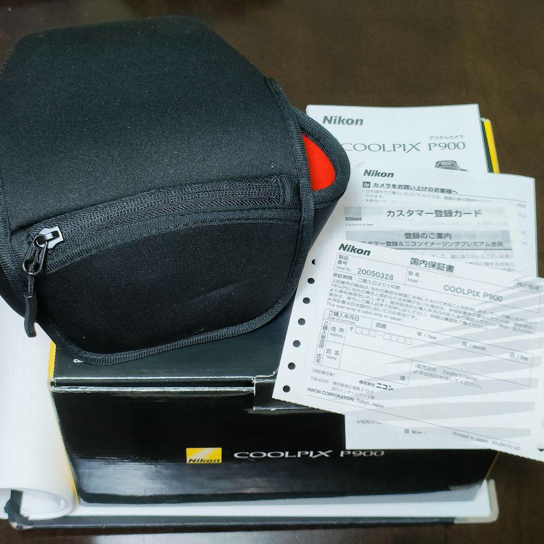Nikon P900 ニコン カメラ 望遠鏡 電池3点 箱取説あり 充実セット！