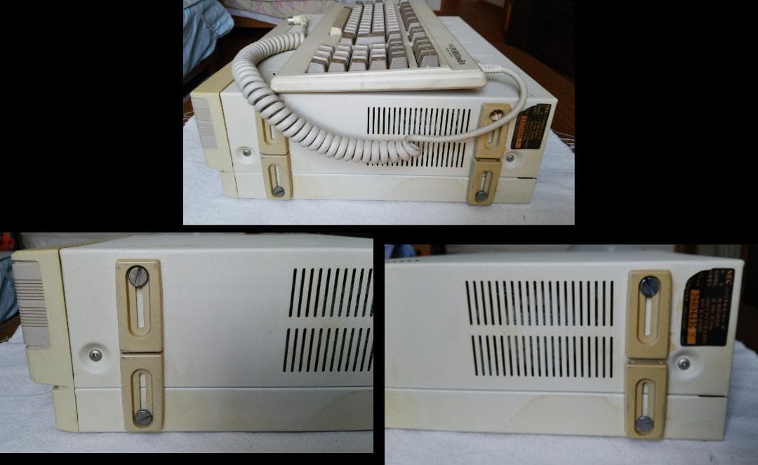 動作確認済 PC-8801MKⅡSR ＆キーボード＆ソフト【ジャンク・部品取り】