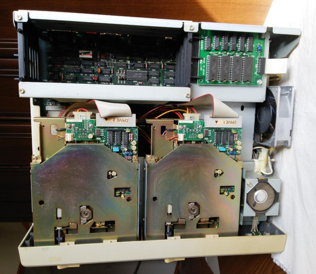 動作確認済 PC-8801MKⅡSR ＆キーボード＆ソフト【ジャンク・部品取り】