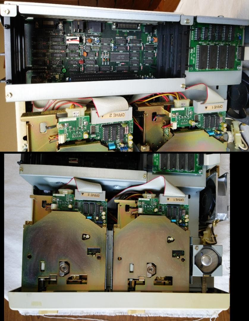 動作確認済 PC-8801MKⅡSR ＆キーボード＆ソフト【ジャンク・部品取り】