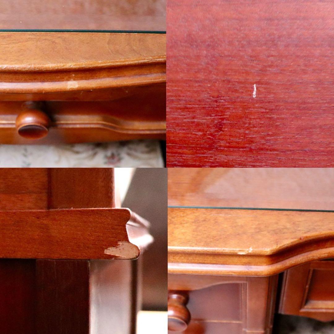 GMIH60A○ドレッサー 鏡台 化粧台 スツール付き 椅子 収納 デスク レ