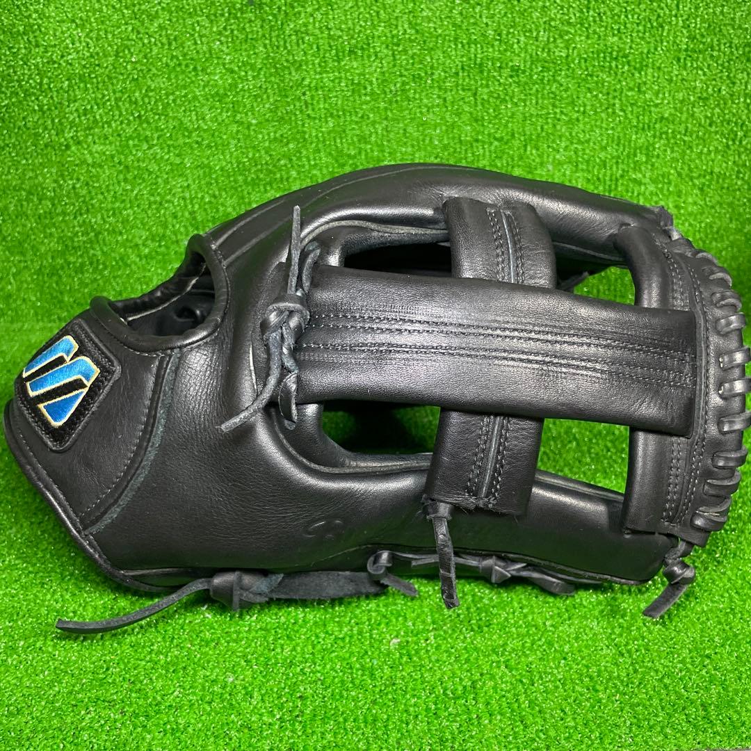 ミズノ ビューリーグ 軟式用 内野手用 大人用 日本製 ビッグM 折り返しハーフ