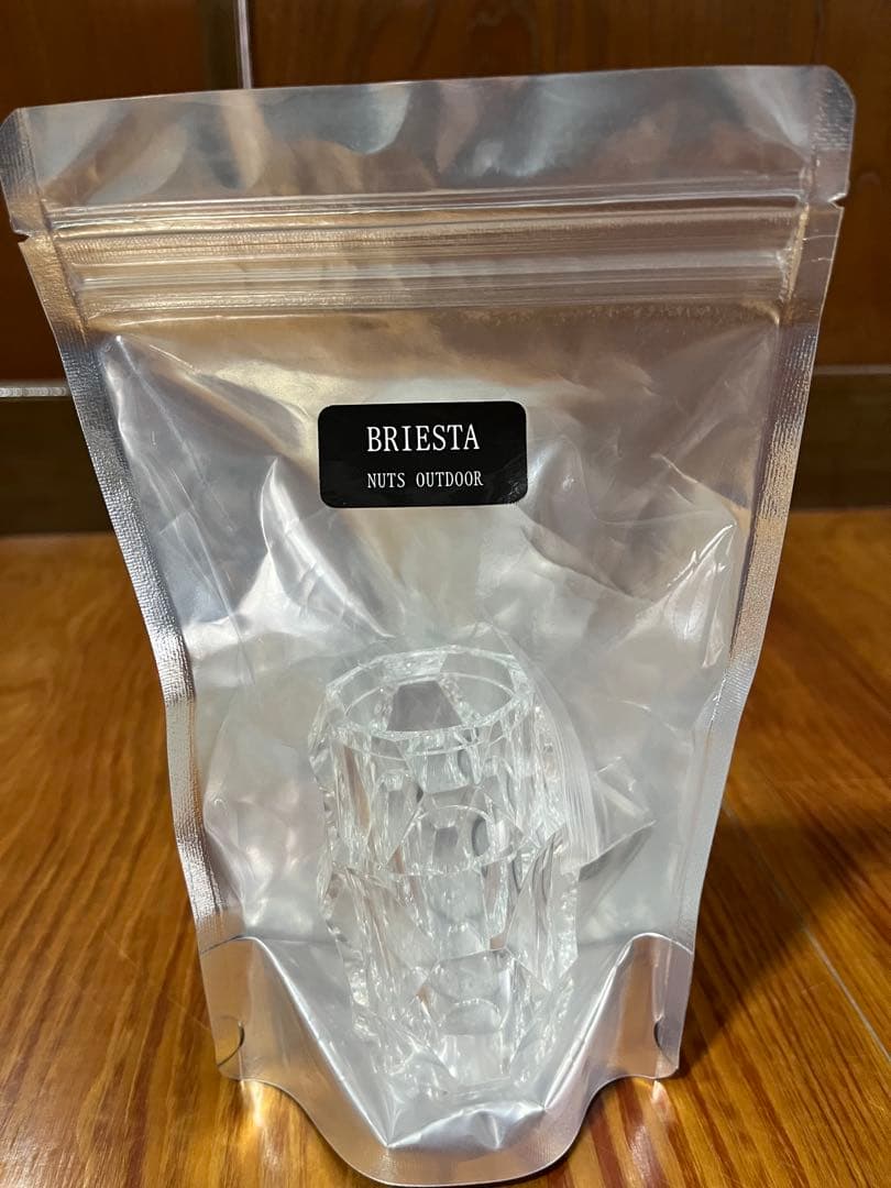 nuts outdoor briesta ブリエスタ　赤／クリア2個セット