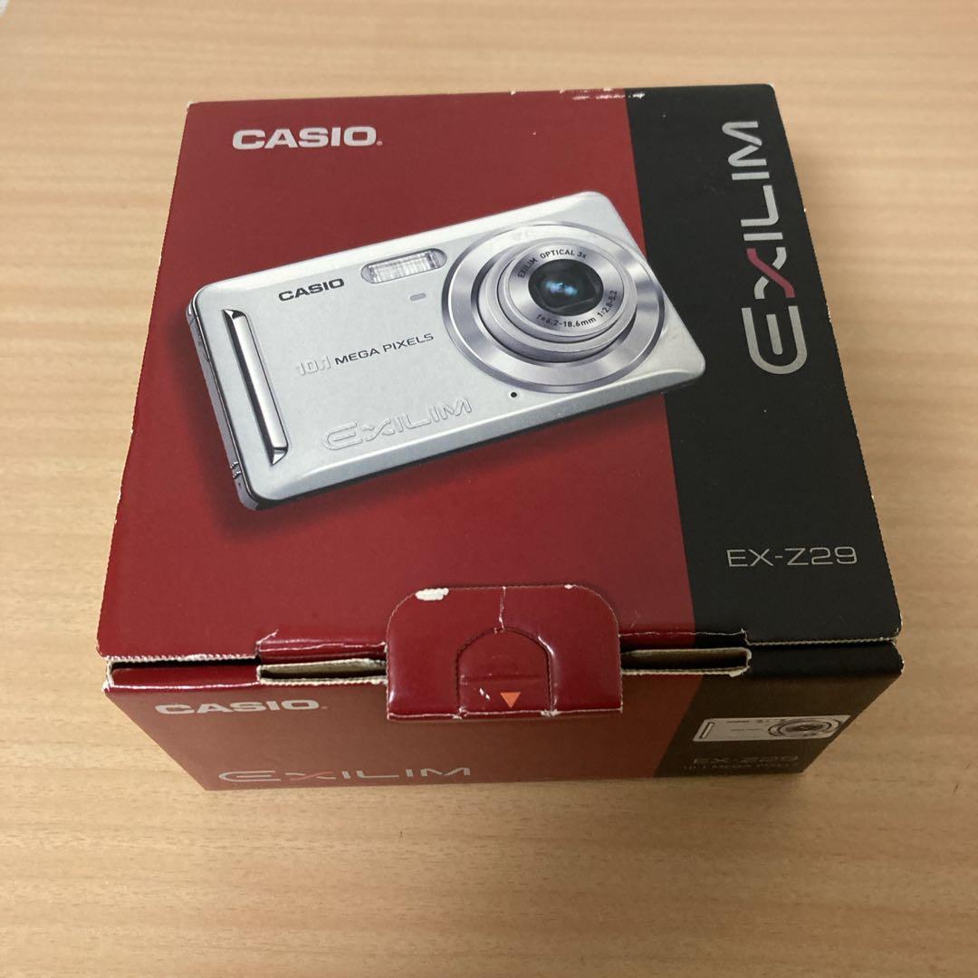 CASIO EXILIM ex-z29 シルバー 箱付　コンデジ　デジカメ