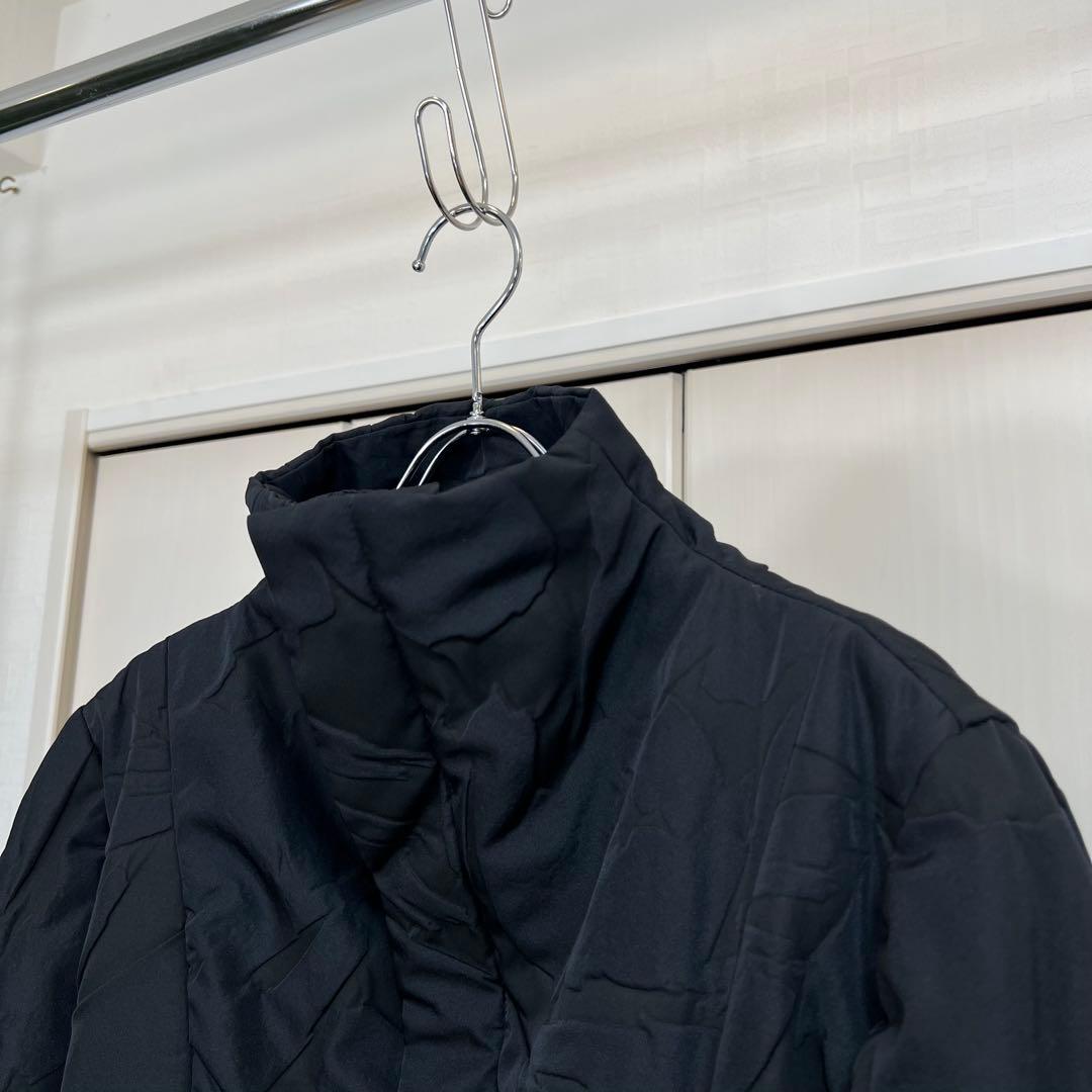 Yohji Yamamoto FEMME 17AW エンボスデザイン 中綿コート