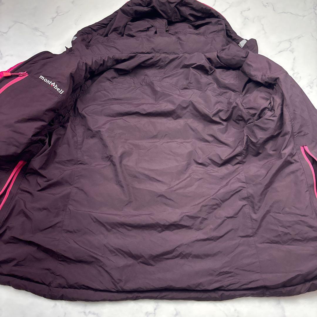 【極暖】モンベル　リバーシブルダウンジャケットXL コロラドパーカ