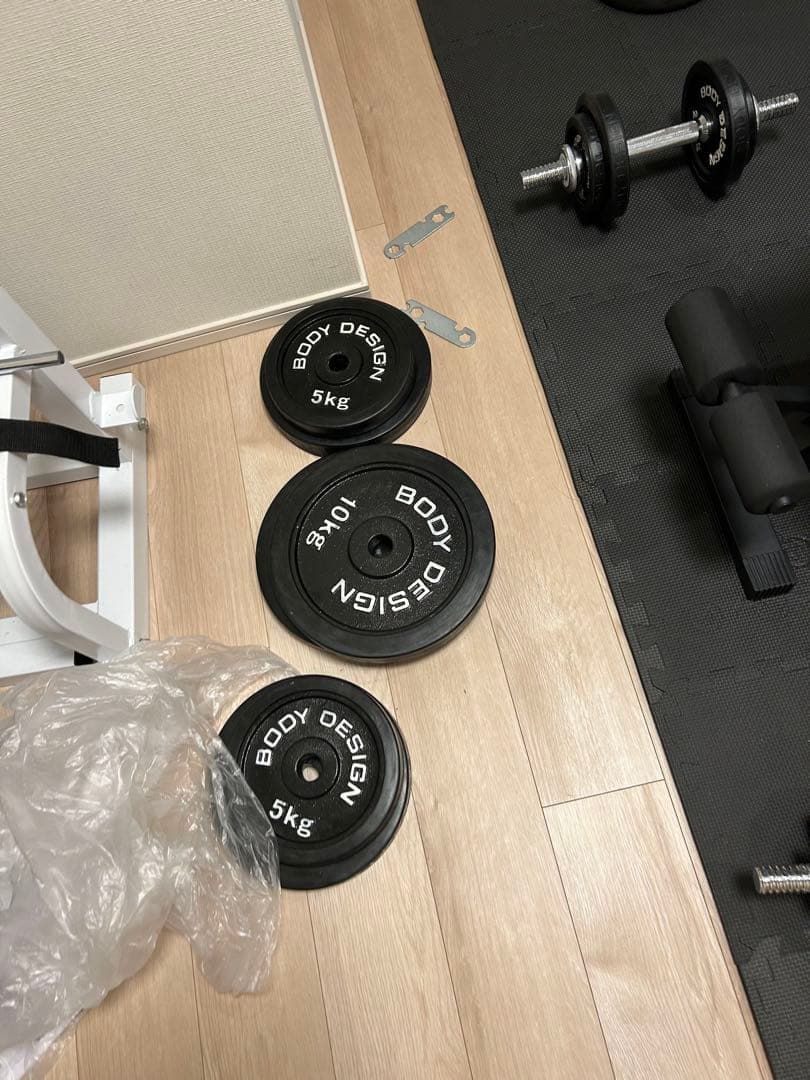 ベンチプレス懸垂セット　都内手渡し