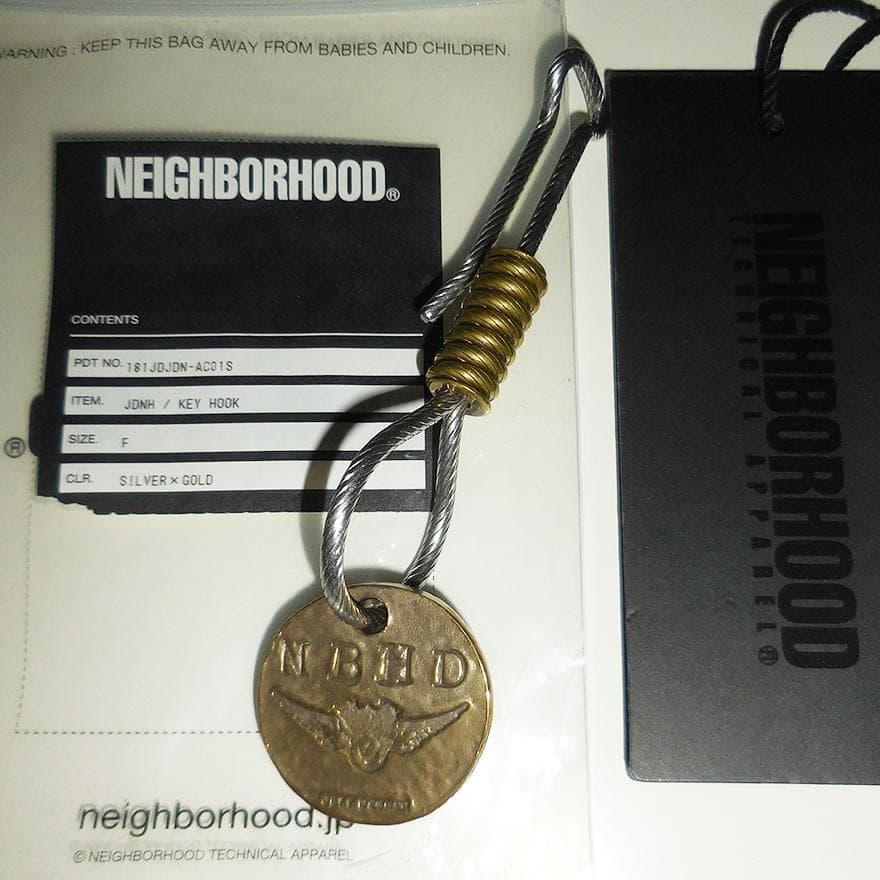 ネイバーフッド ジェフデッカー キーフック キーホルダー