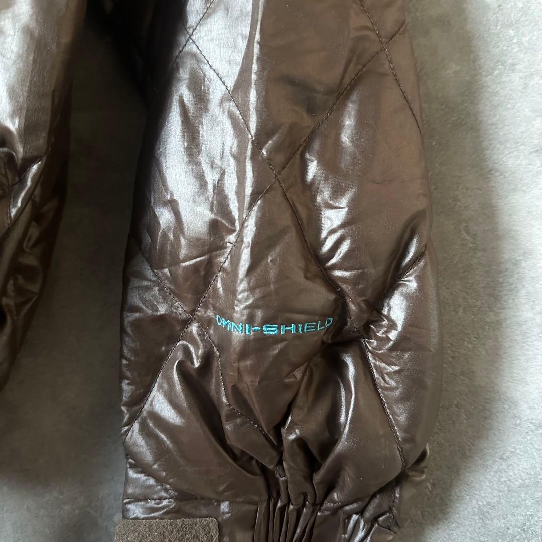 【超希少⭐️】極暖Columbia ダイヤキルティングダウンジャケット　水色