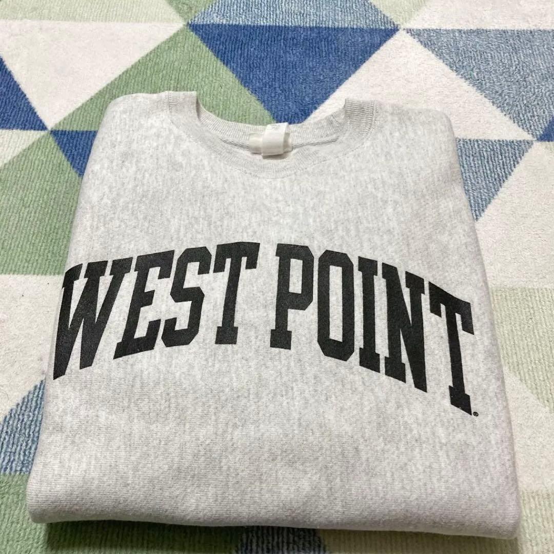 00s Champion WEST POINTリバースウィーブ 青タグ