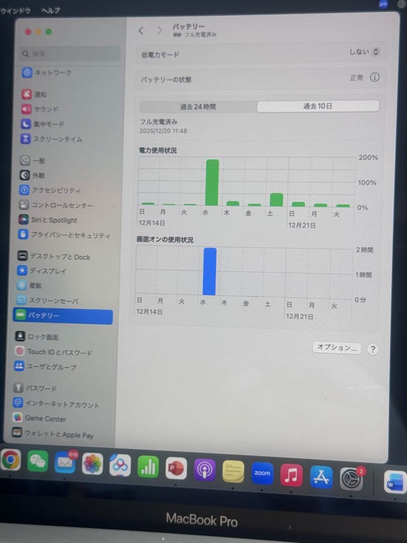 MacBook本体 MacBook Pro 2019