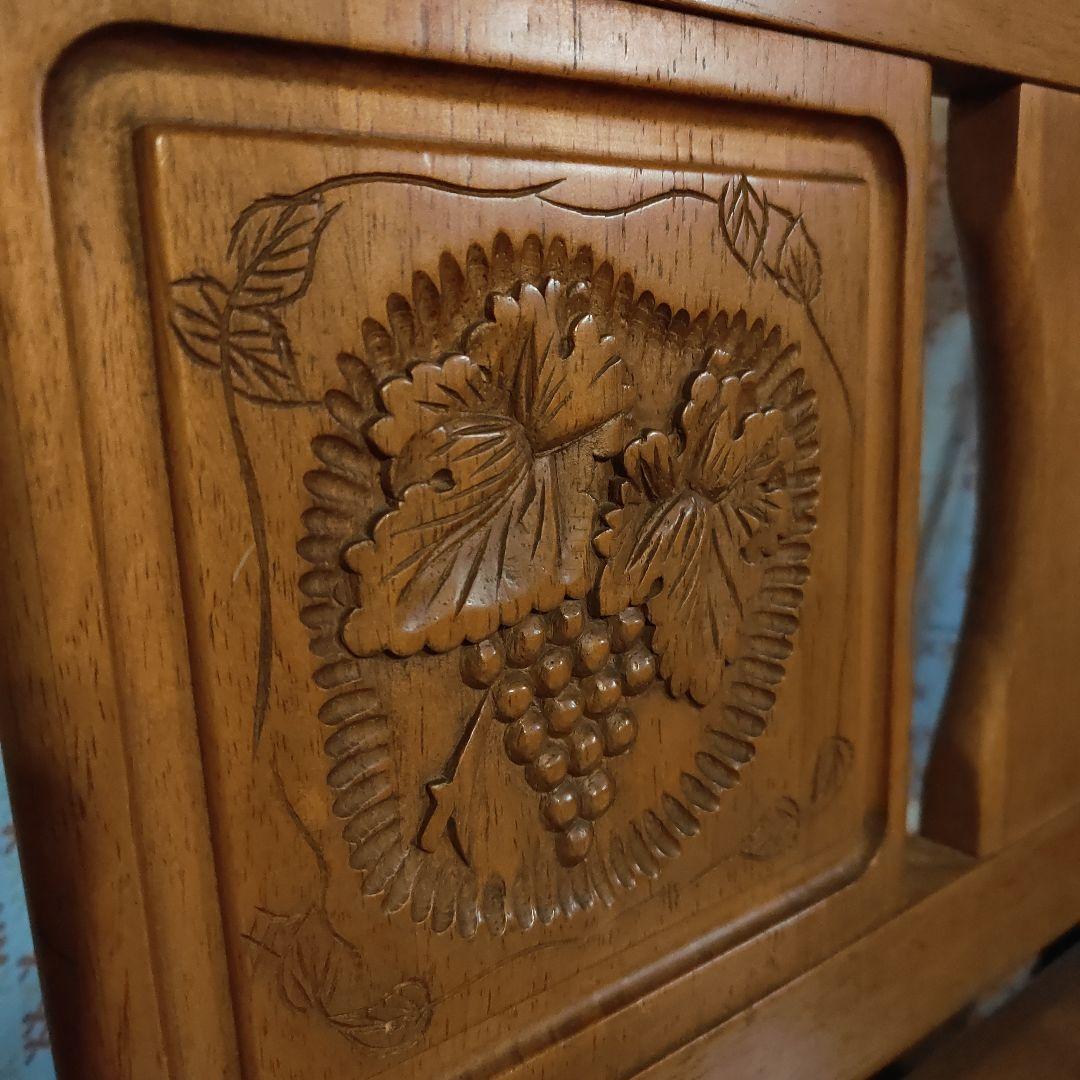 収納付き 木製 アジアン 和風 スタイル ベンチ