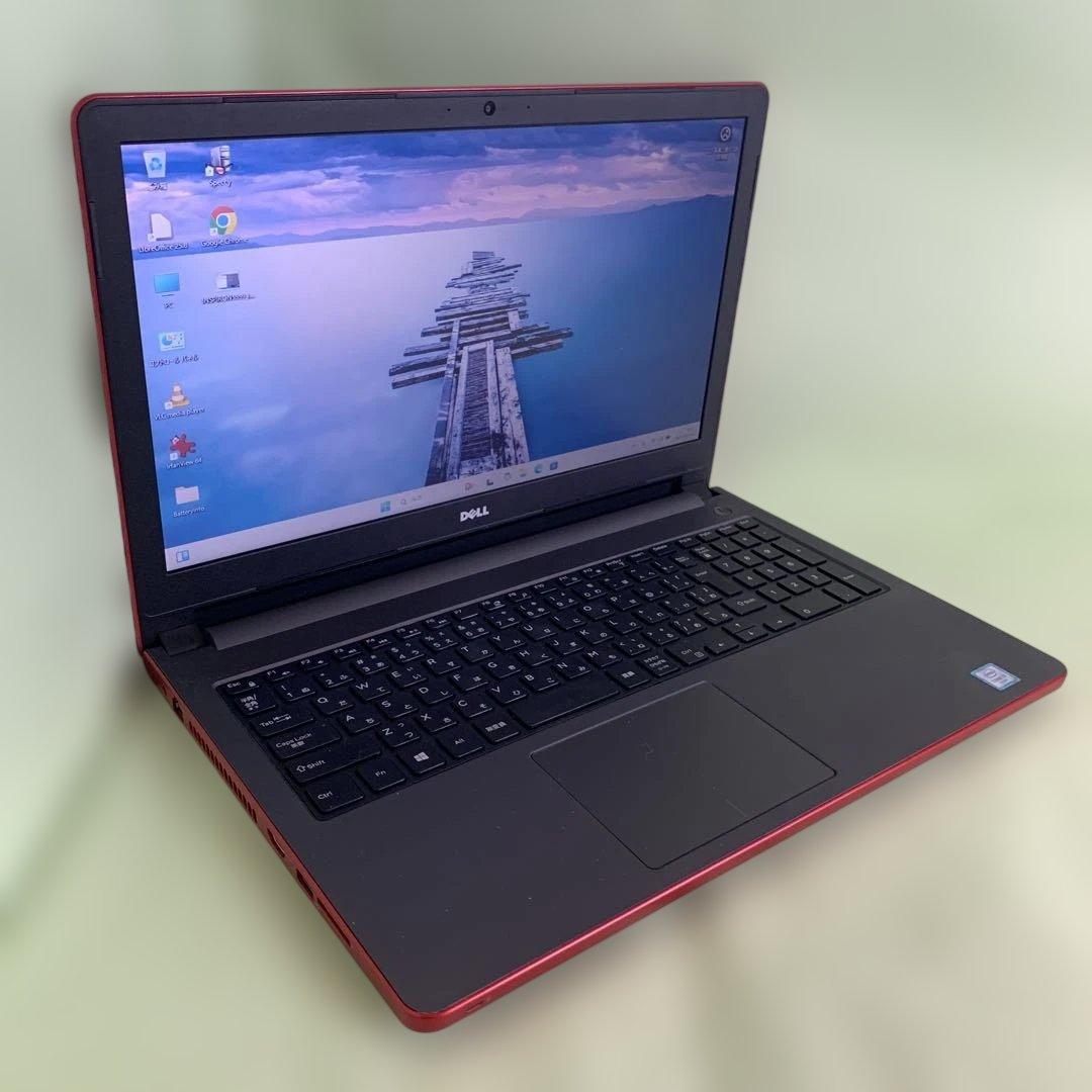 おしゃれな紅いノート　Inspiron5559 第6世代 Core i3 SSD