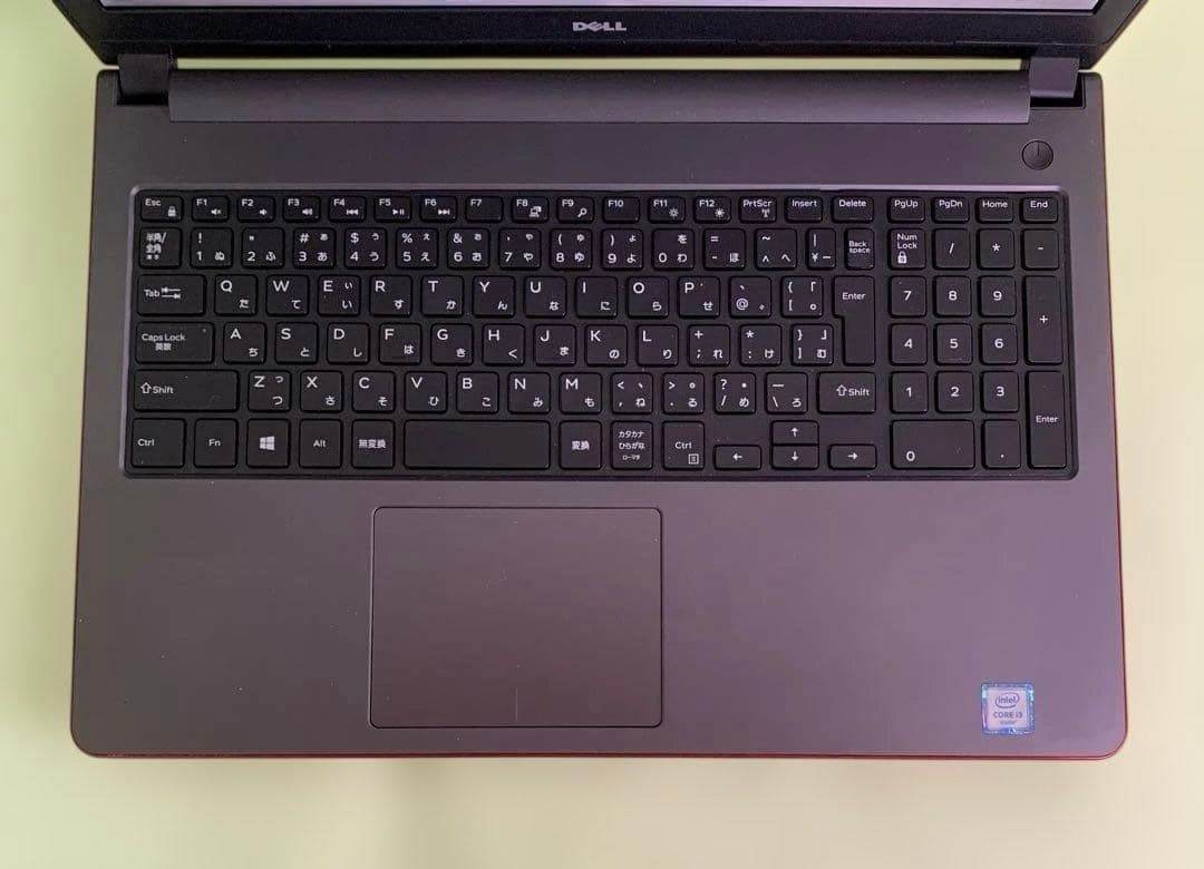 おしゃれな紅いノート　Inspiron5559 第6世代 Core i3 SSD